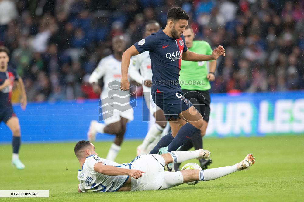 Ligue 1 match between, Paris Saint Germain  PSG v RC Strasbourg