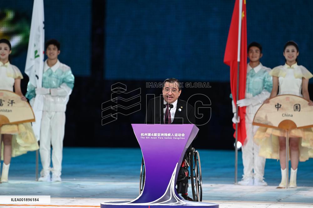 (SP)CHINA-HANGZHOU-ASIAN PARA GAMES-OPENING CEREMONY(CN)