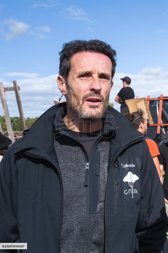 A69 Motorway Protest - Saix