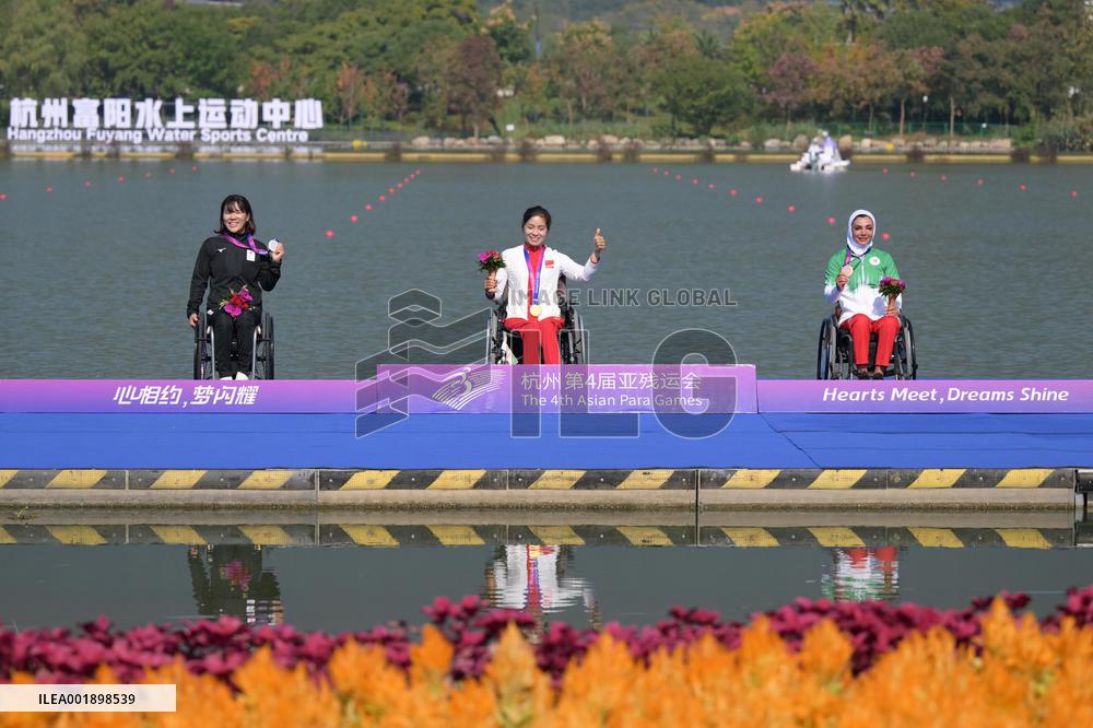 (SP)CHINA-HANGZHOU-ASIAN PARA GAMES-CANOE(CN)