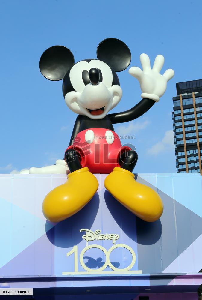 Disney 100th Anniversary Mickey Mouse Commemorative Sculpture