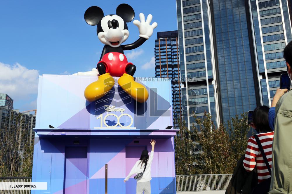 Disney 100th Anniversary Mickey Mouse Commemorative Sculpture