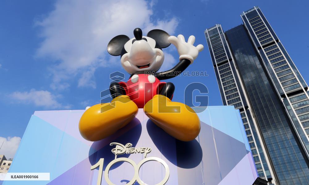 Disney 100th Anniversary Mickey Mouse Commemorative Sculpture
