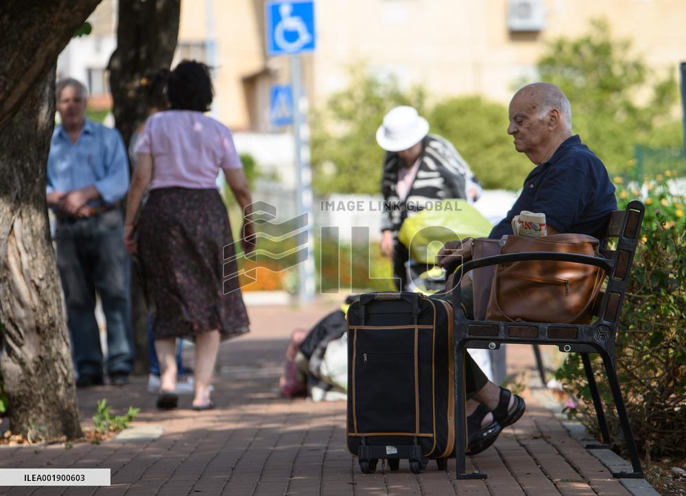 ISRAEL-KIRYAT SHMONA-EVACUATION