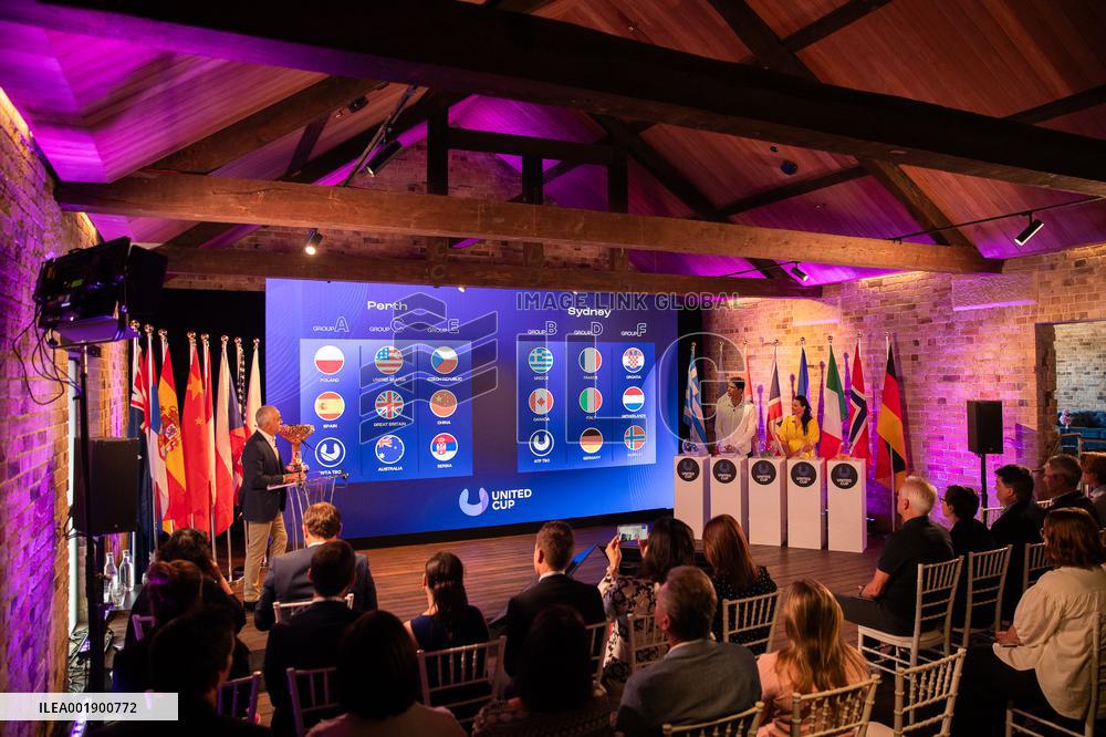 (SP)AUSTRALIA-SYDNEY-TENNIS-UNITED CUP-DRAWING CEREMONY