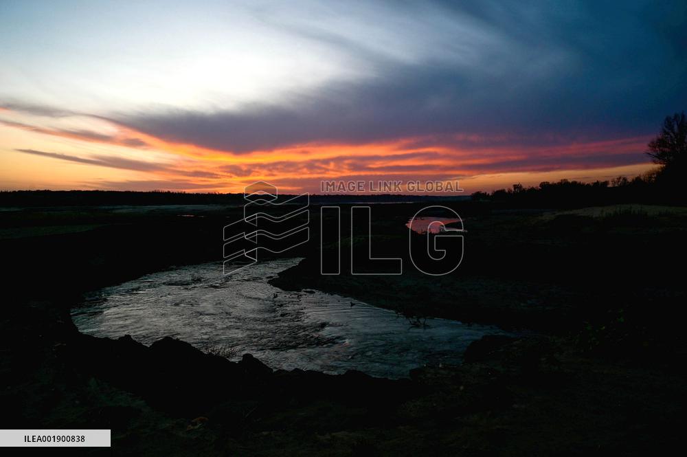 Sukha Moskovka River in Zaporizhzhia