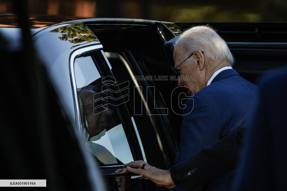 DC: President Biden Returns to Washington