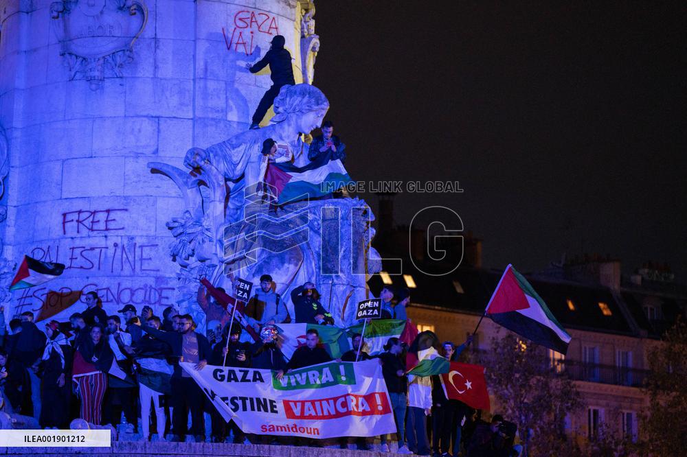 Pro-Palestinian Protest - Paris