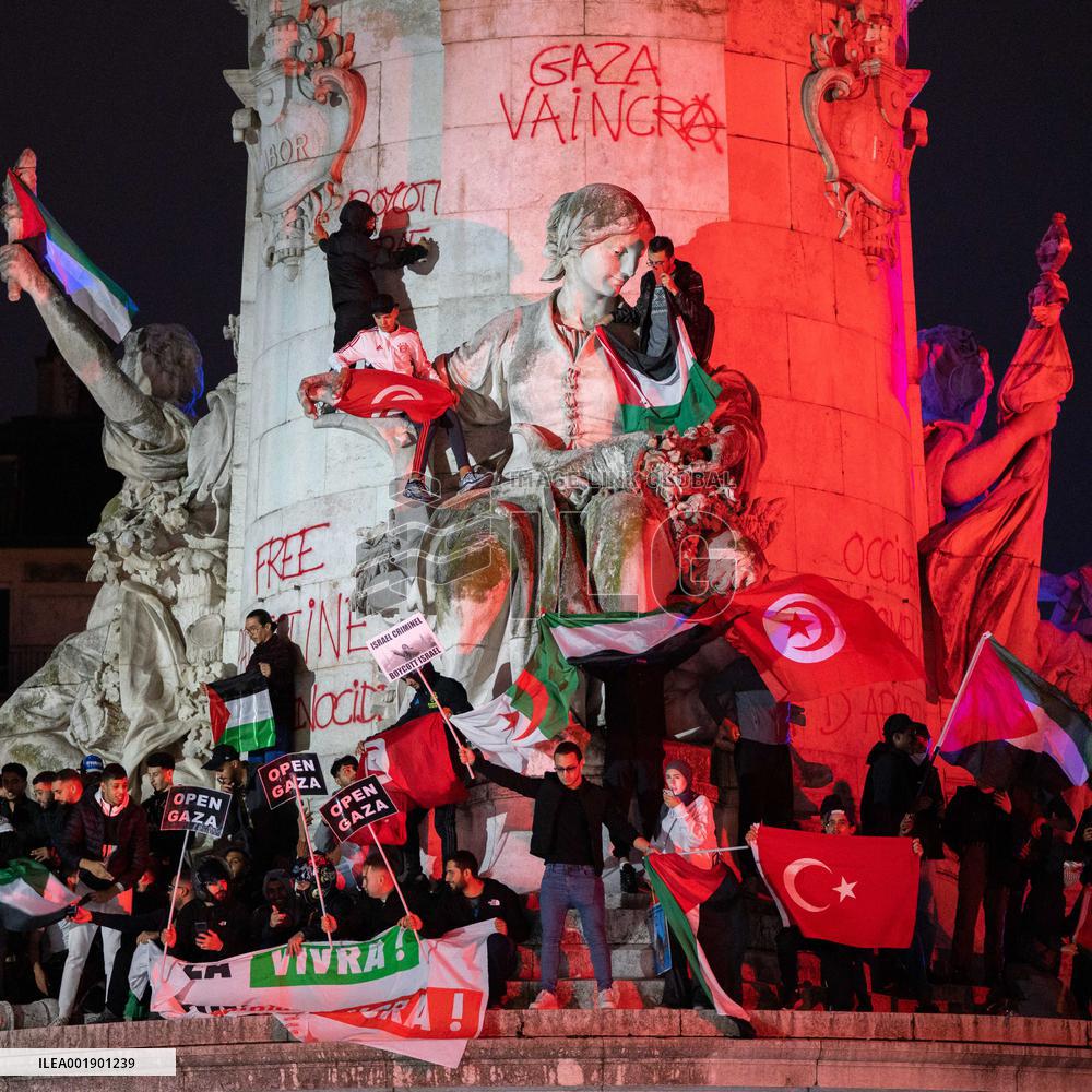 Pro-Palestinian Protest - Paris