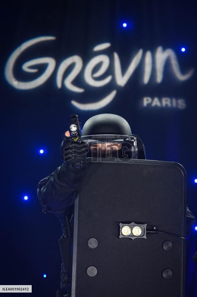 Special Police Unit Wax Figures - Paris