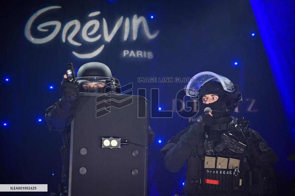 Special Police Unit Wax Figures - Paris