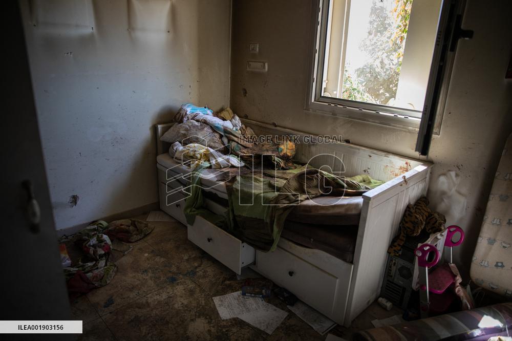 Kibbutz Be’eri Massacre Aftermath - Israel