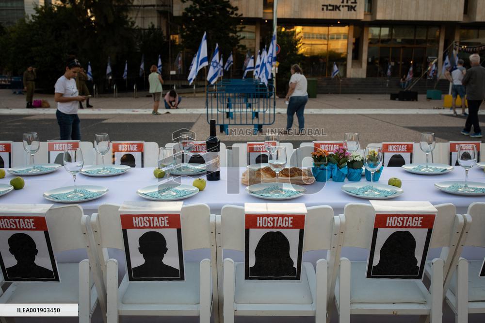 Vigil For The Hostages - Tel Aviv