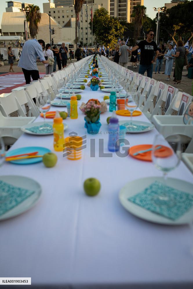 Vigil For The Hostages - Tel Aviv