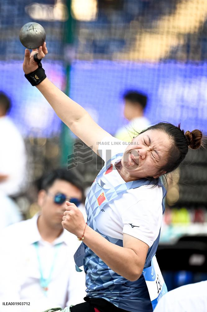 (SP)CHINA-HANGZHOU-ASIAN PARA GAMES-ATHLETICS (CN)