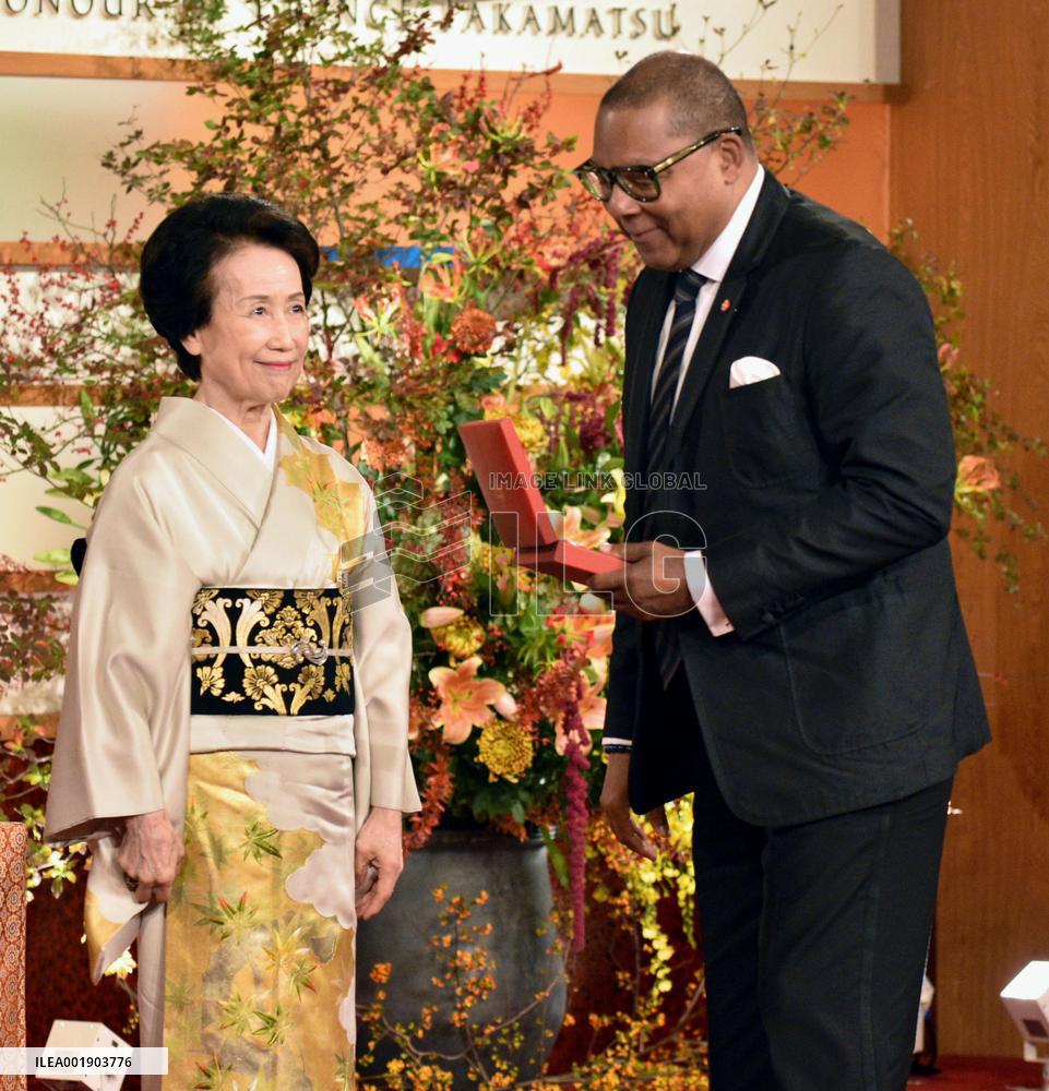 Praemium Imperiale award winners in Tokyo