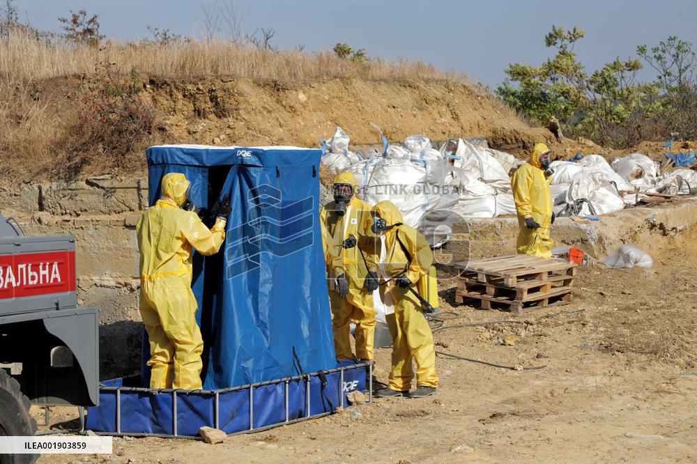 Removing DDT storage facility in Odesa Region