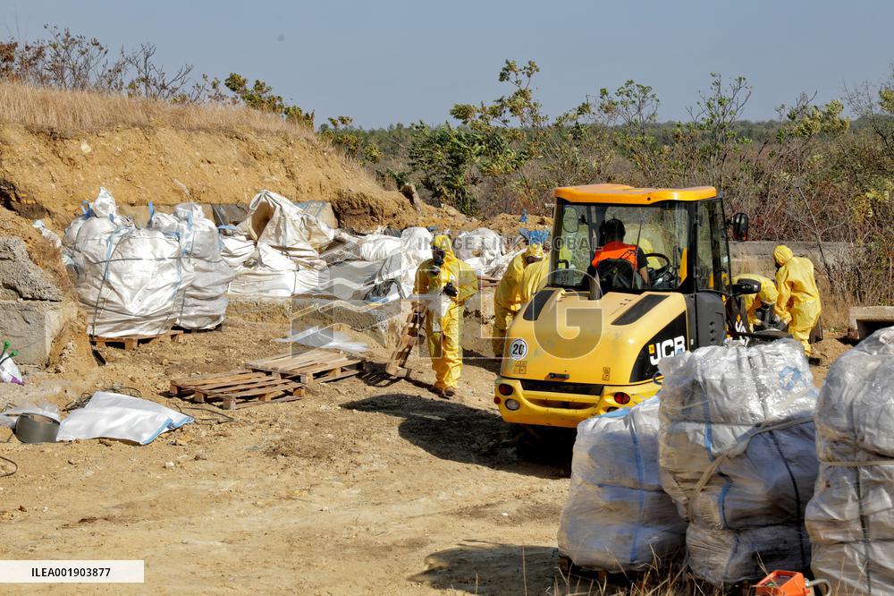 Removing DDT storage facility in Odesa Region