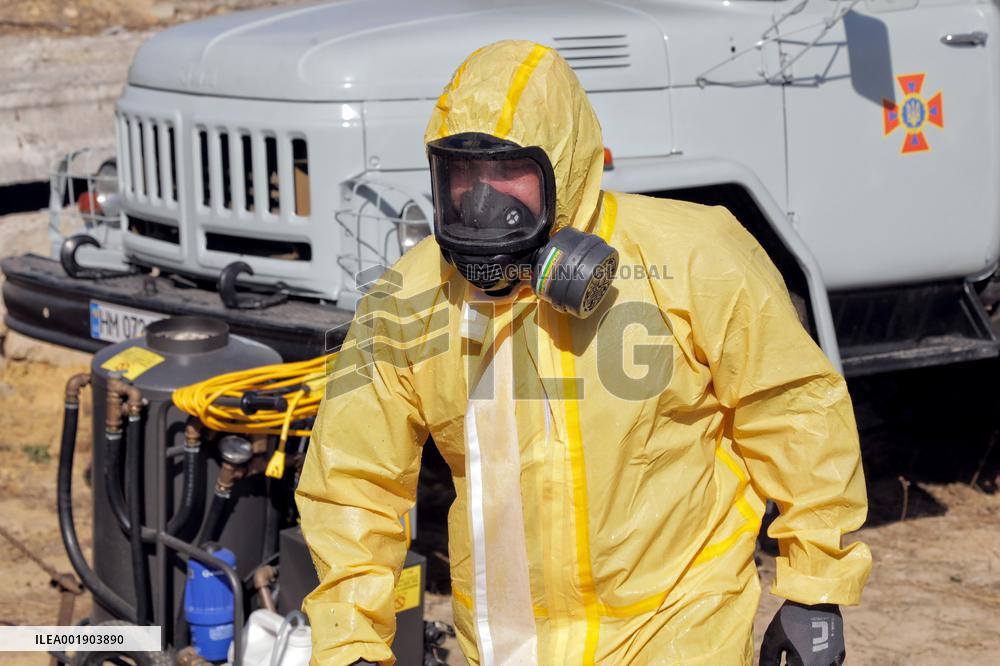 Removing DDT storage facility in Odesa Region