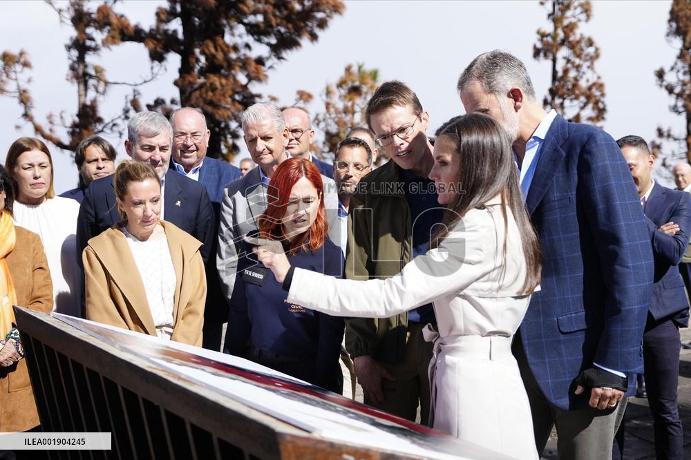 Royals Visit Santa Cruz De Tenerife - Canary Islands