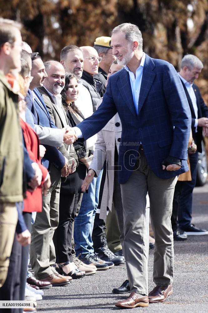 Royals Visit Santa Cruz De Tenerife - Canary Islands