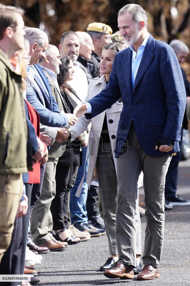 Royals Visit Santa Cruz De Tenerife - Canary Islands