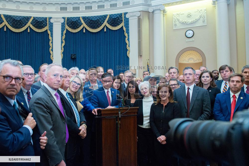 Republicans Nominate Mike Johnson For House Speaker - Washington