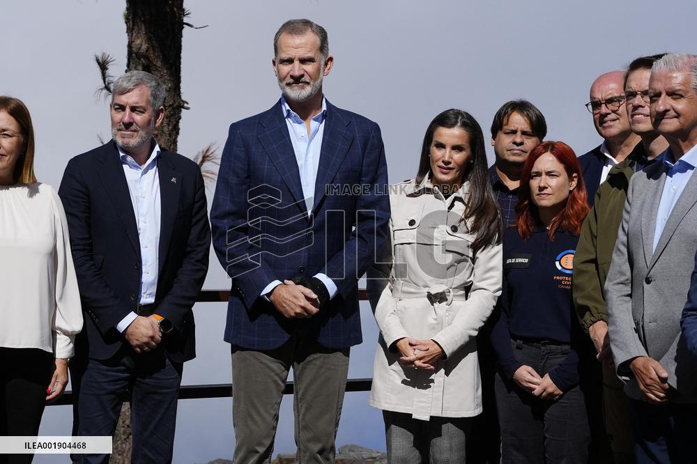 Royals Visit Santa Cruz De Tenerife - Canary Islands