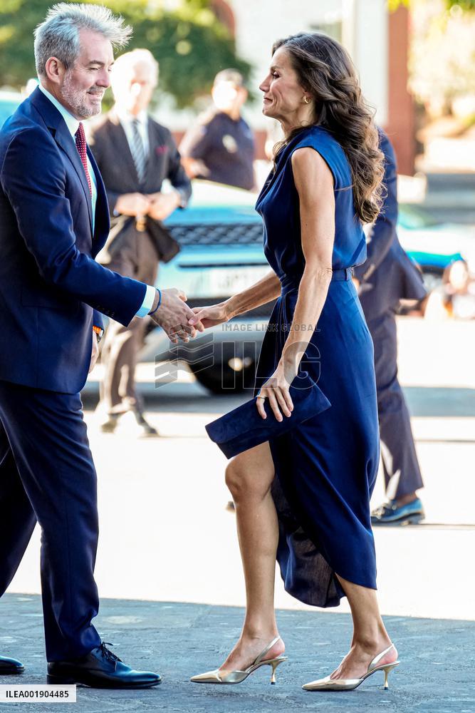 Royals Visit Santa Cruz De Tenerife - Canary Islands