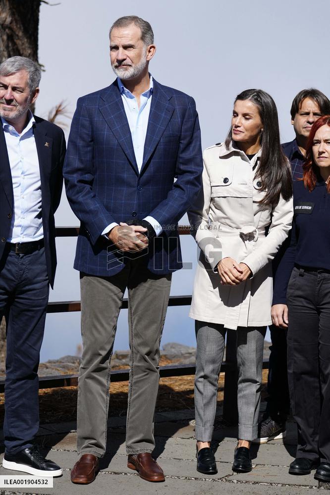 Royals Visit Santa Cruz De Tenerife - Canary Islands