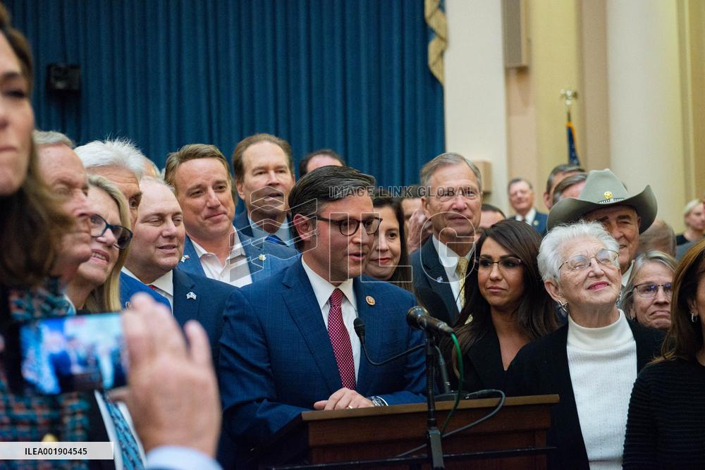 Republicans Nominate Mike Johnson For House Speaker - Washington