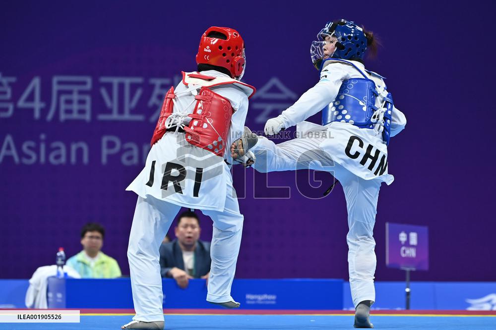 (SP)CHINA-HANGZHOU-ASIAN PARA GAMES-TAEKWONDO (CN)
