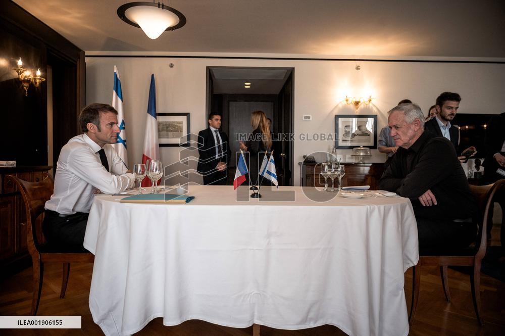 Macron Visits Middle East