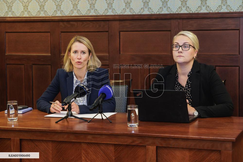 Press conference on the communication cables damages in the Gulf of Finlland