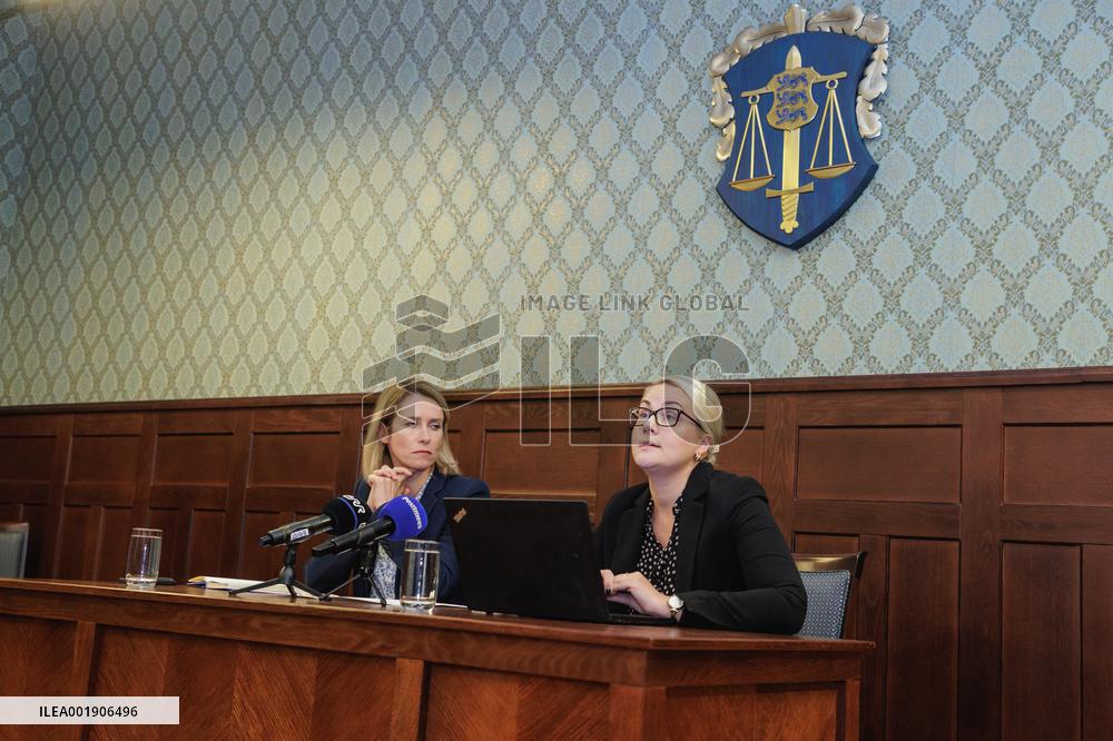 Press conference on the communication cables damages in the Gulf of Finlland