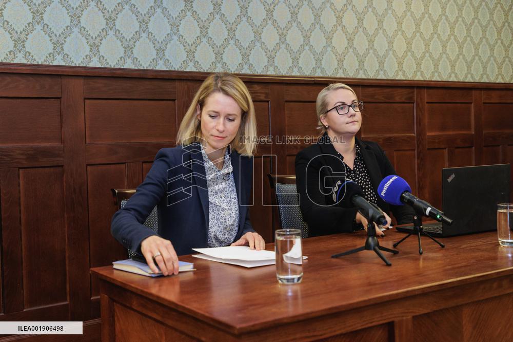 Press conference on the communication cables damages in the Gulf of Finlland