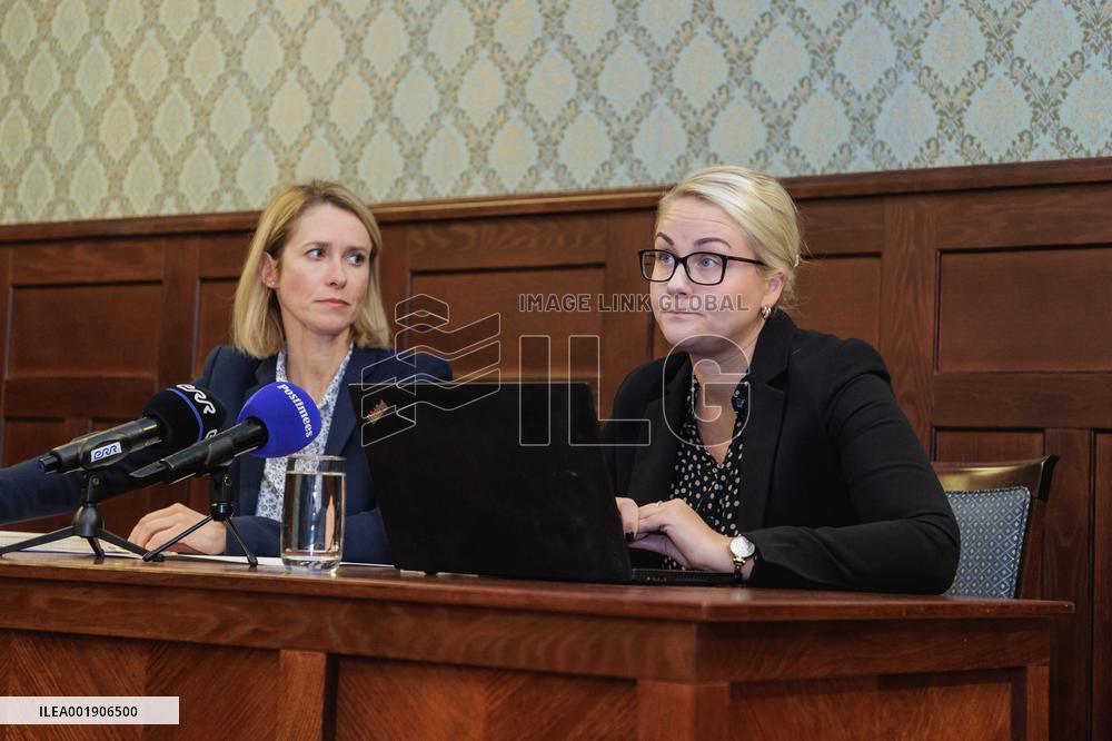 Press conference on the communication cables damages in the Gulf of Finlland