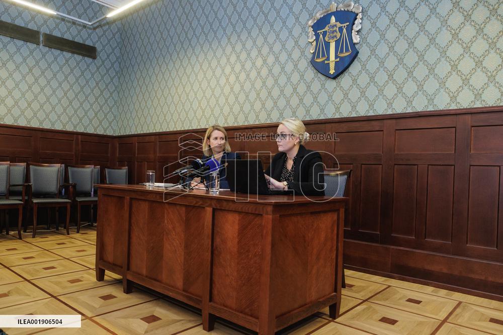 Press conference on the communication cables damages in the Gulf of Finlland