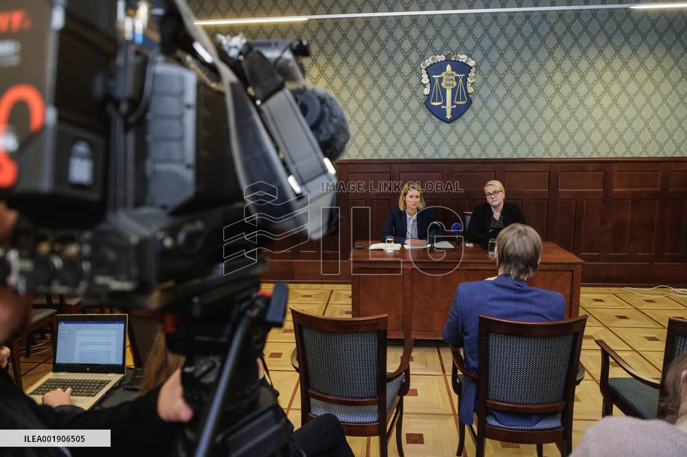 Press conference on the communication cables damages in the Gulf of Finlland