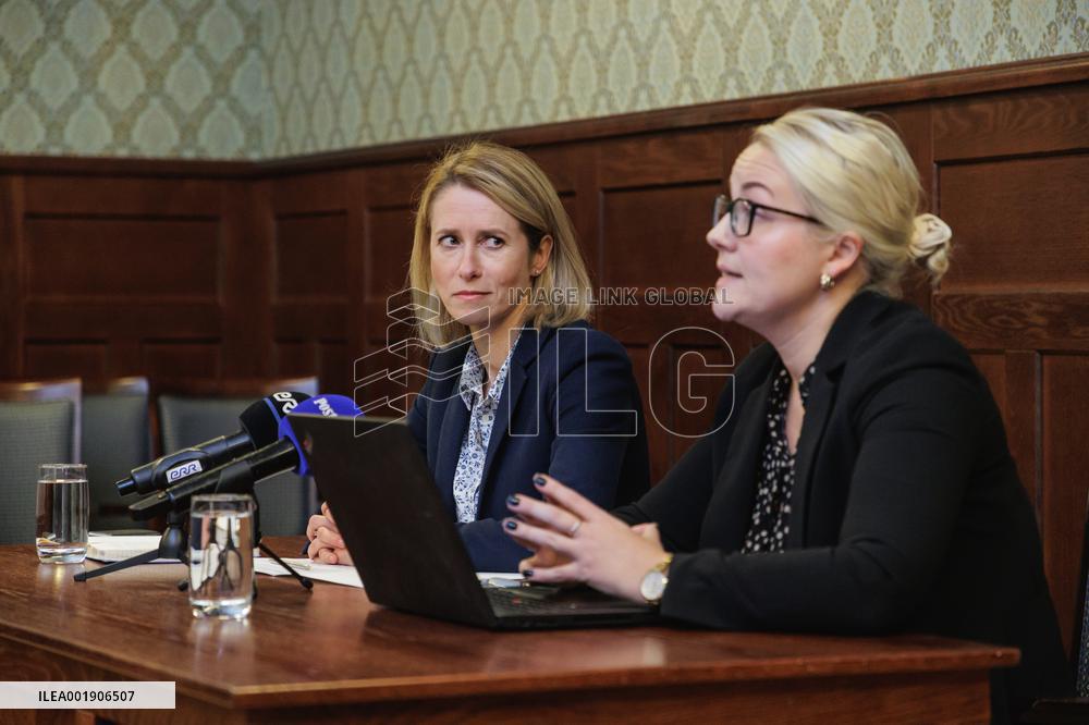 Press conference on the communication cables damages in the Gulf of Finlland