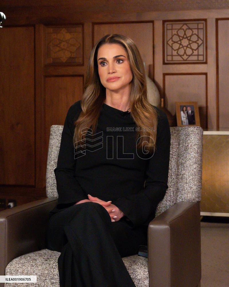 Queen Rania Denounces West Supporting Israel's War Against Hamas - Amman
