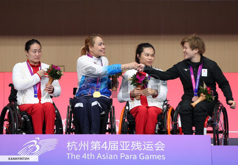 (SP)CHINA-HANGZHOU-ASIAN PARA GAMES-WHEELCHAIR FENCING(CN)