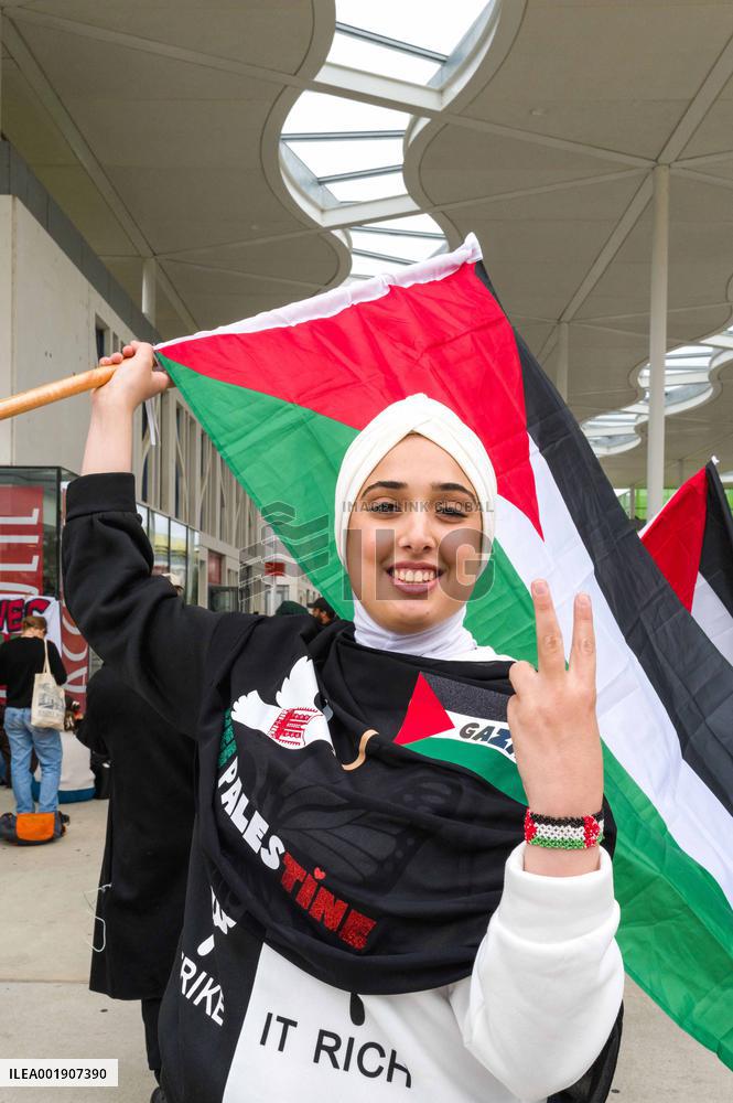 The Palestine Support Committee At Mirail University - Toulouse