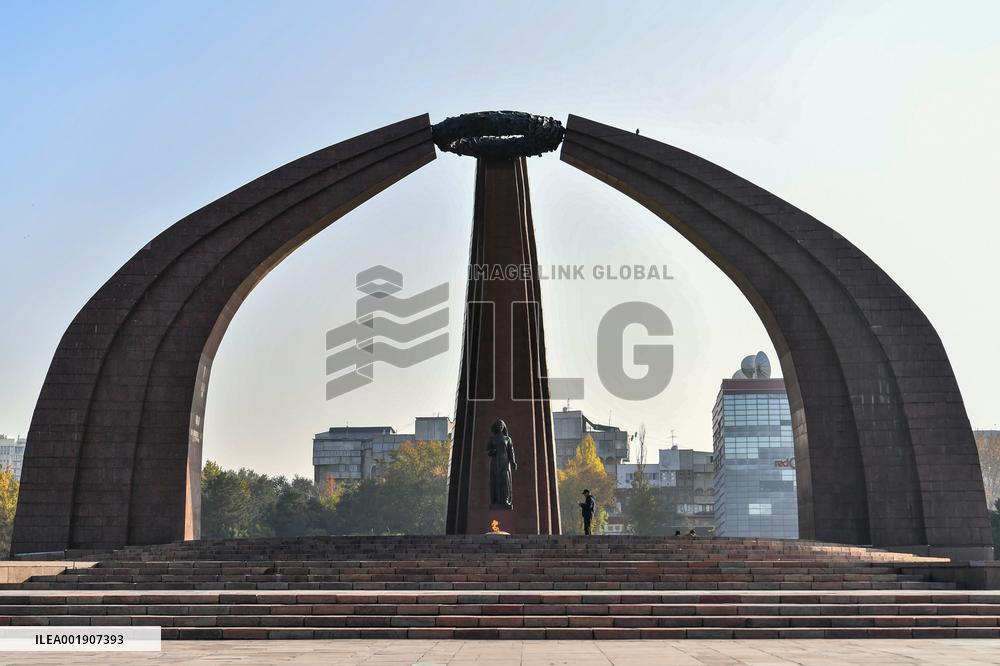 KYRGYZSTAN-BISHKEK-SCENERY-SCO-MEETING