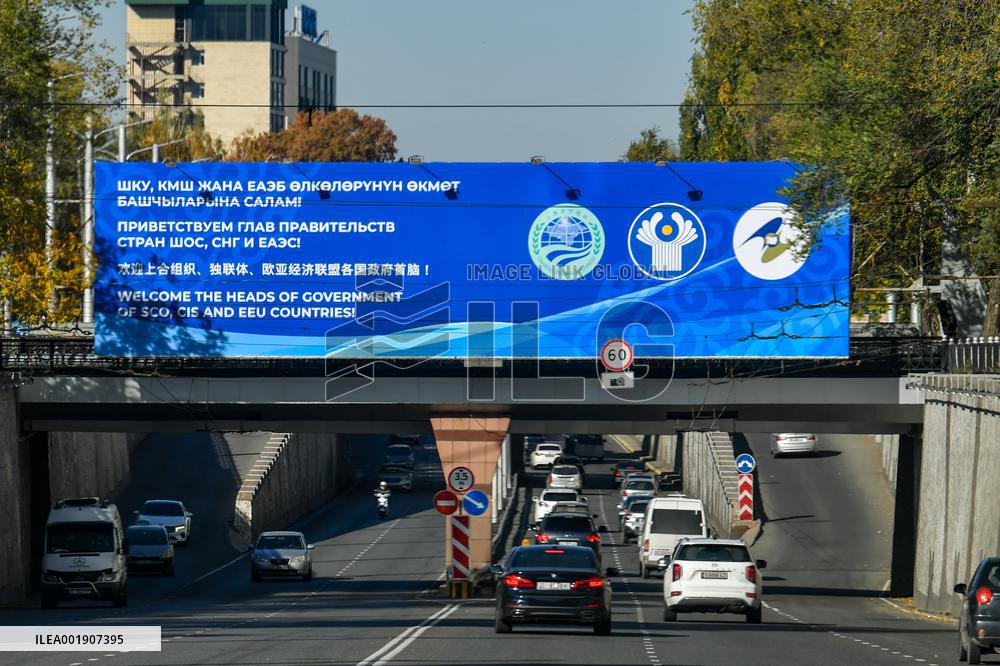 KYRGYZSTAN-BISHKEK-SCENERY-SCO-MEETING