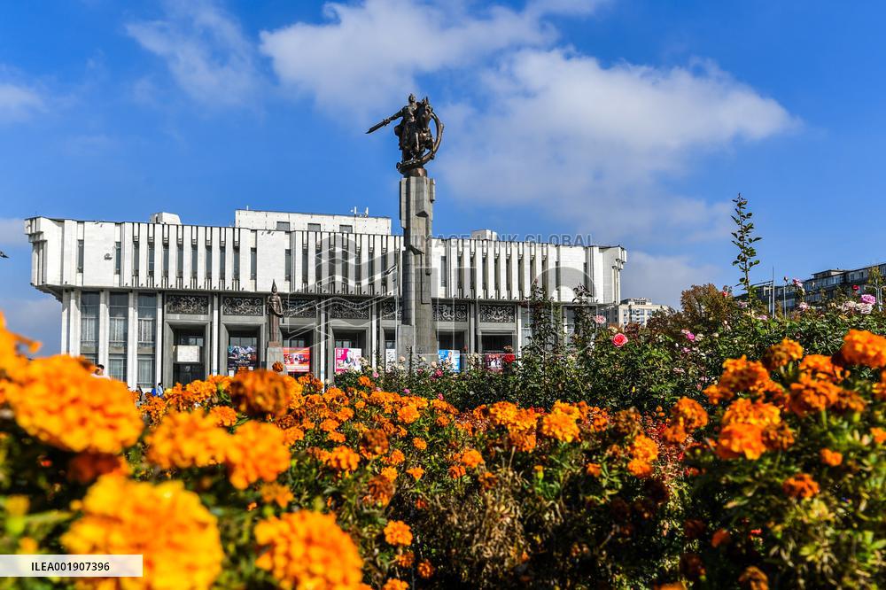 KYRGYZSTAN-BISHKEK-SCENERY-SCO-MEETING
