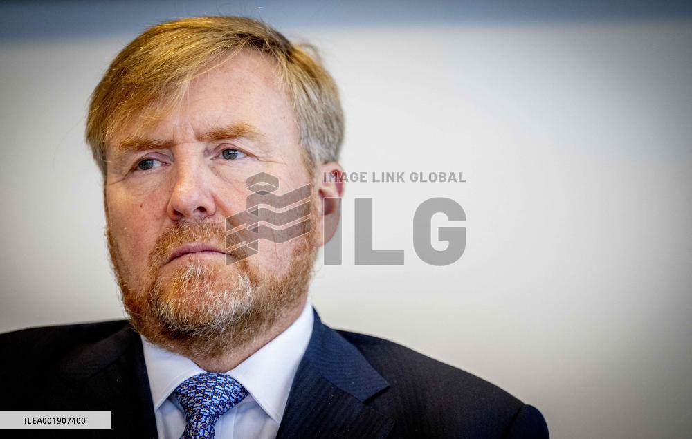 King Willem-Alexander Working Visit On Labor Migration - Moerdijk