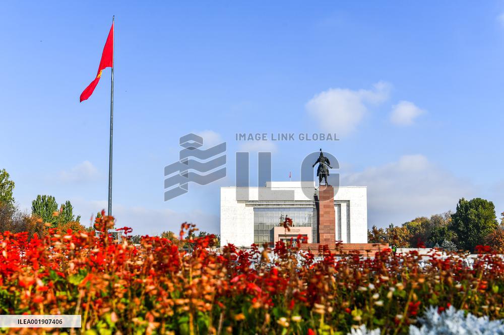 KYRGYZSTAN-BISHKEK-SCENERY-SCO-MEETING