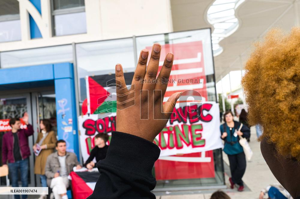 The Palestine Support Committee At Mirail University - Toulouse
