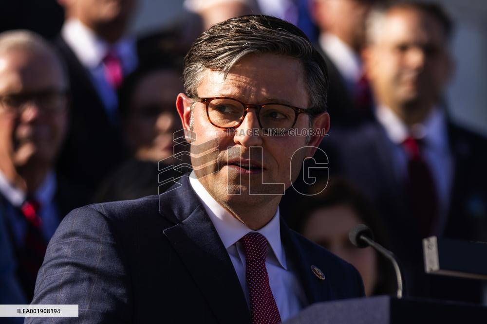 U.S.-WASHINGTON, D.C.-HOUSE SPEAKER-ELECTION-MIKE JOHNSON
